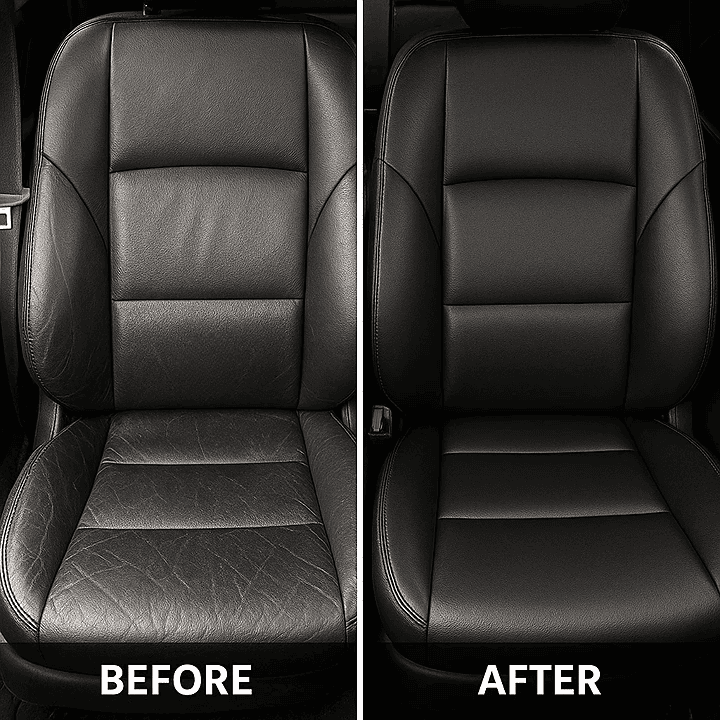 Leather cleaning and conditioning before and after Arizona