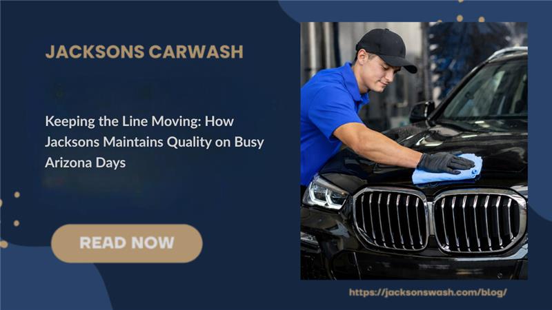 a person cleaning a car