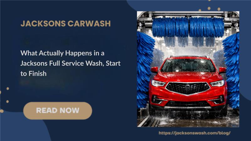 A car going through a car wash in arizona