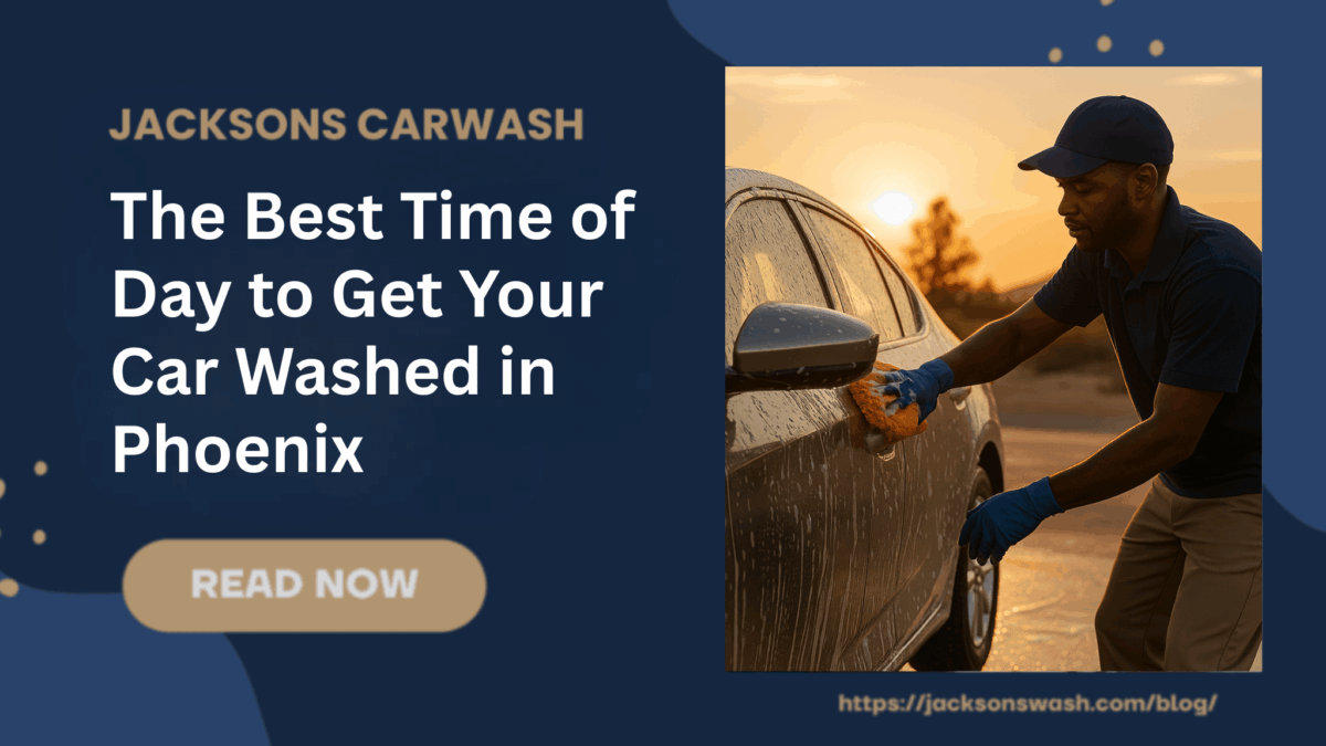 A person washing a car