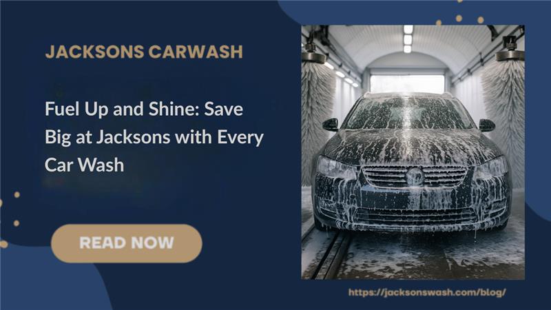 Car going through wash